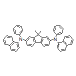2,7-Bis[N-(1-naphthyl)anilino]-9,9-dimethylfluorene