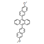 9,10-Bis(6-methoxy-2-naphthyl)anthracene