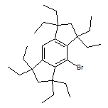 4-Bromo-1,1,3,3,5,5,7,7-octaethyl-1,2,3,5,6,7-hexahydro-s-indacene