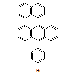 9-(4-Bromophenyl)-10-(1-naphthyl)anthracene
