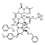 Neu5Troc[1Me,4789Ac]alpha(2-3)Gal[26Bn]-beta-MP