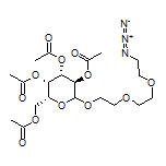 2-[2-(2-Azidoethoxy)ethoxy]ethyl 2,3,4,6-Tetra-O-acetyl-D-galactopyranoside
