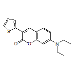 7-(Diethylamino)-3-(2-thienyl)coumarin