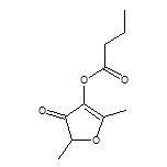 4,5-Dihydro-2,5-dimethyl-4-oxofuran-3-yl Butyrate