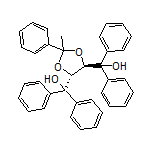 [(4R,5R)-2-Methyl-2-phenyl-1,3-dioxolane-4,5-diyl]bis(diphenylmethanol)
