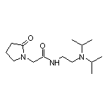 N-[2-(二异丙基氨基)乙基]-2-(2-氧代吡咯烷-1-基)乙酰胺