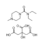 N,N-Diethyl-4-methylpiperazine-1-carboxamide Citrate