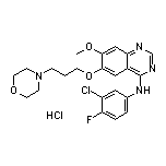 4-[(3-Chloro-4-fluorophenyl)amino]-7-methoxy-6-(3-morpholinopropoxy)quinazoline Hydrochloride