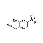 2-Bromo-4-(trifluoromethyl)phenylacetonitrile