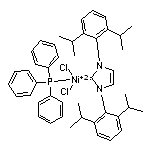 [1,3-Bis(2,6-diisopropylphenyl)imidazol-2-ylidene]triphenylphosphine Nickel(II) Dichloride