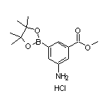 3-Amino-5-(methoxycarbonyl)phenylboronic Acid Pinacol Ester Hydrochloride