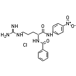 N-[5-Guanidino-1-[(4-nitrophenyl)amino]-1-oxopentan-2-yl]benzamide Hydrochloride