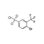 4-Bromo-3-(trifluoromethyl)benzene-1-sulfonyl Chloride