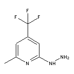 2-Hydrazino-6-methyl-4-(trifluoromethyl)pyridine