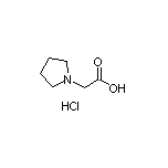 2-(1-Pyrrolidinyl)acetic Acid Hydrochloride