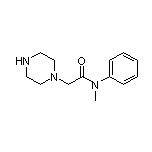 N-Methyl-N-phenyl-2-(piperazin-1-yl)acetamide