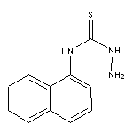 N-(Naphthalen-1-yl)hydrazinecarbothioamide