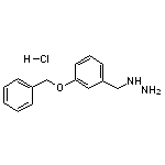 [3-(Benzyloxy)benzyl]hydrazine Hydrochloride