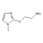 2-[(1-Methyl-2-imidazolyl)thio]ethanamine