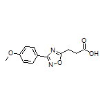 3-[3-(4-Methoxyphenyl)-1,2,4-oxadiazol-5-yl]propanoic Acid