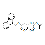 (S)-4-[(9H-Fluoren-9-yl)methoxy]-2-(Boc-amino)-4-oxobutanoic Acid