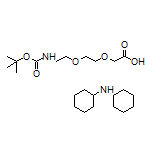 2-[2-[2-(Boc-amino)ethoxy]ethoxy]acetic Acid DCHA