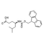 (R)-4-(Fmoc-amino)-6-methylheptanoic Acid