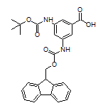 3-(Fmoc-amino)-5-(Boc-amino)benzoic Acid