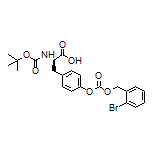 N-Boc-O-(2-bromobenzyloxycarbonyl)-D-tyrosine