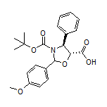(4S,5R)-3-Boc-2-(4-methoxyphenyl)-4-phenyloxazolidine-5-carboxylic Acid