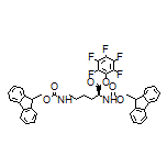Perfluorophenyl (S)-2,6-Bis(Fmoc-amino)hexanoate