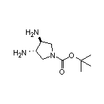 tert-Butyl (3S,4S)-3,4-Diaminopyrrolidine-1-carboxylate