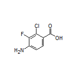 4-Amino-2-chloro-3-fluorobenzoic Acid