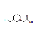 2-[3-(Hydroxymethyl)-1-piperidyl]acetic Acid