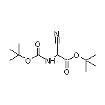 tert-Butyl 2-[(tert-Butoxycarbonyl)amino]-2-cyanoacetate