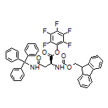 Perfluorophenyl (S)-2-(Fmoc-amino)-4-oxo-4-(tritylamino)butanoate