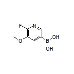 6-Fluoro-5-methoxypyridine-3-boronic Acid