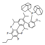 Di(1-adamantyl)(4’’-butyl-2’’,3’’,5’’,6’’-tetrafluoro-2’,4’,6’-triisopropyl-3-methoxy-[1,1’:3’,1’’-terphenyl]-2-yl)phosphine
