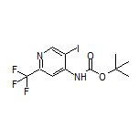 4-(Boc-amino)-5-iodo-2-(trifluoromethyl)pyridine