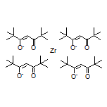 Tetrakis(2,2,6,6-tetramethyl-3,5-heptanedionato)zirconium(IV), 99% [Zr(TMHD)4]