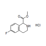 Methyl 6-Fluoro-1,2,3,4-tetrahydroisoquinoline-1-carboxylate Hydrochloride