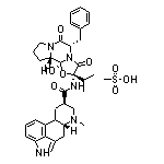 (6aR,9R,10aR)-N-[(2R,5S,10aS,10bS)-5-Benzyl-10b-hydroxy-2-isopropyl-3,6-dioxooctahydro-2H-oxazolo[3,2-a]pyrrolo[2,1-c]pyrazin-2-yl]-7-methyl-4,6,6a,7,8,9,10,10a-octahydroindolo[4,3-fg]quinoline-9-carboxamide Mesylate