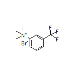 N,N,N-Trimethyl-3-(trifluoromethyl)benzenaminium Bromide