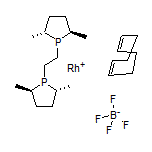 1,2-Bis[(2R,5R)-2,5-dimethylphospholano]ethane(1,5-cyclooctadiene)rhodium(I) Tetrafluoroborate