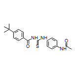 N-[(4-Acetamidophenyl)carbamothioyl]-4-(tert-butyl)benzamide