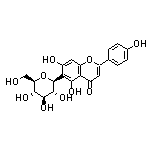 5,7-Dihydroxy-2-(4-hydroxyphenyl)-6-[(2S,3R,4R,5S,6R)-3,4,5-trihydroxy-6-(hydroxymethyl)tetrahydro-2H-pyran-2-yl]-4H-chromen-4-one
