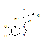 (2R,3R,4S,5R)-2-(5,6-Dichloro-1H-benzo[d]imidazol-1-yl)-5-(hydroxymethyl)tetrahydrofuran-3,4-diol