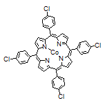 5,10,15,20-Tetrakis(p-chlorophenyl)porphyrinato Cobalt(II)