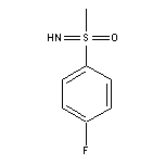 1-Fluoro-4-(S-methylsulfonimidoyl)benzene