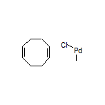 Chloro(1,5-cyclooctadiene)methylpalladium(II)